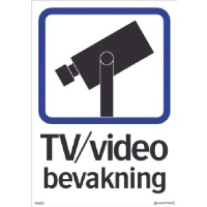 SKYLT TV/VIDEOBEVAKN 148X